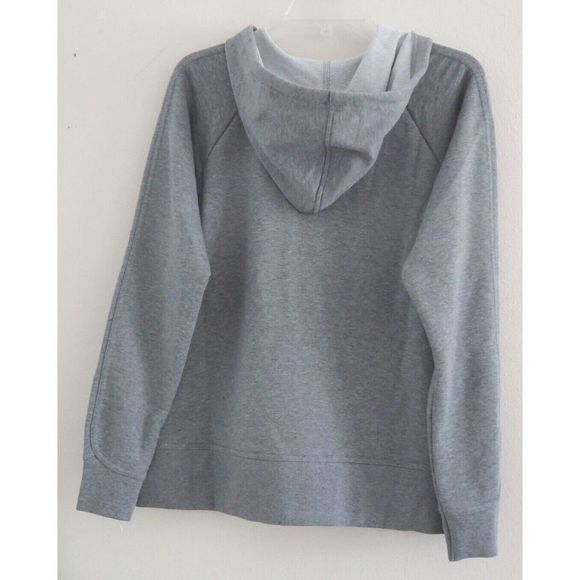 Nike CU7009 Women's Sz S Gray Dri-Fit Get Fit Full Zip Hooded Training Jacket - Picture 2 of 8